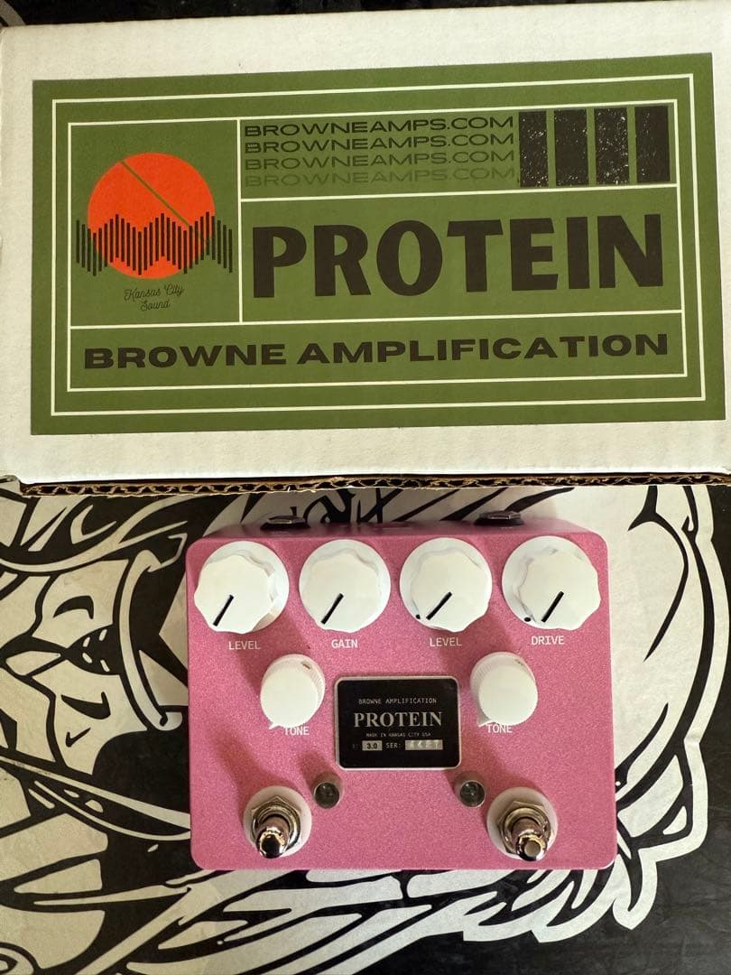 値下げ　Browne Amplification PROTEIN v3 Protein Dual Overdrive V3 — Browne Amplification