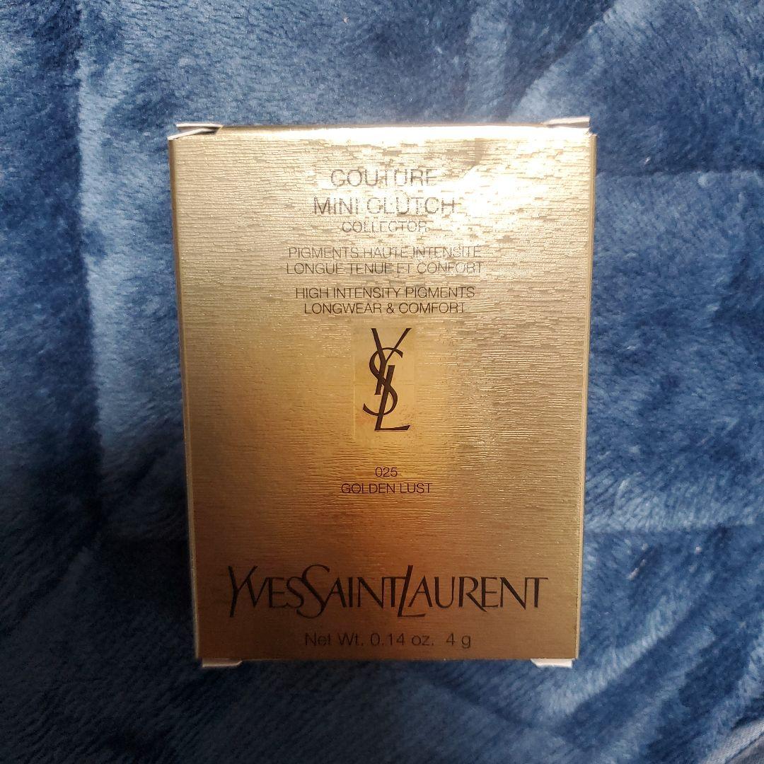 イヴ・サンローラン　クチュール　ミニ　クラッチ　025　ゴールデンラスト イヴサンローラン クチュールミニクラッチ 025ゴールデンラスト - メルカリ