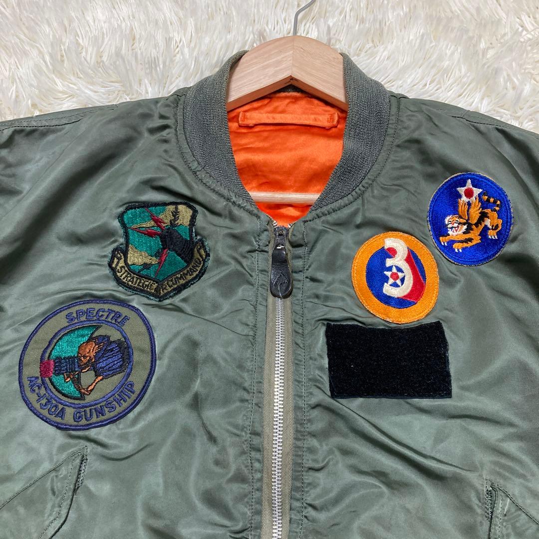 状態良好 実物 アルファ社 L-2B 1973年度 J型 XL - ジャケット