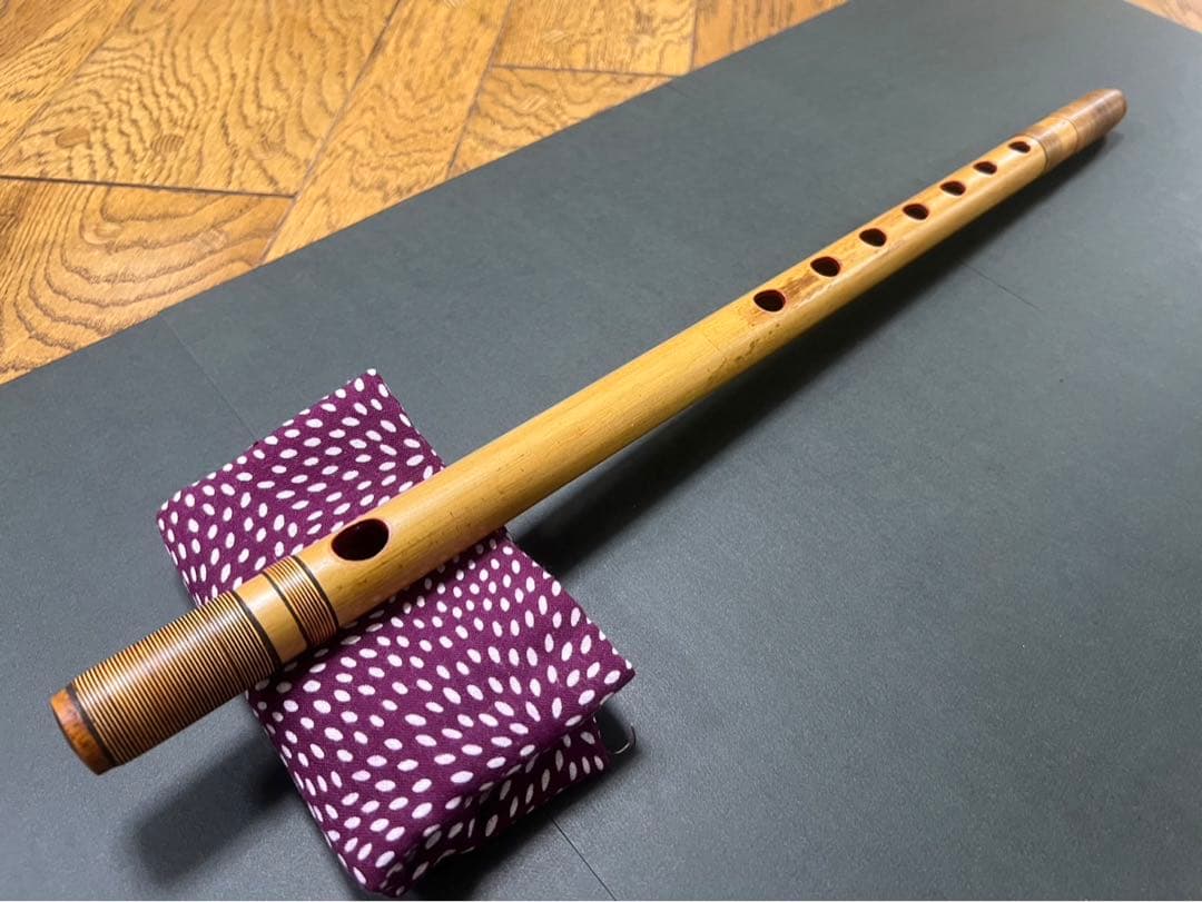 篠笛蘭情管囃子用（古典）5本調子七孔