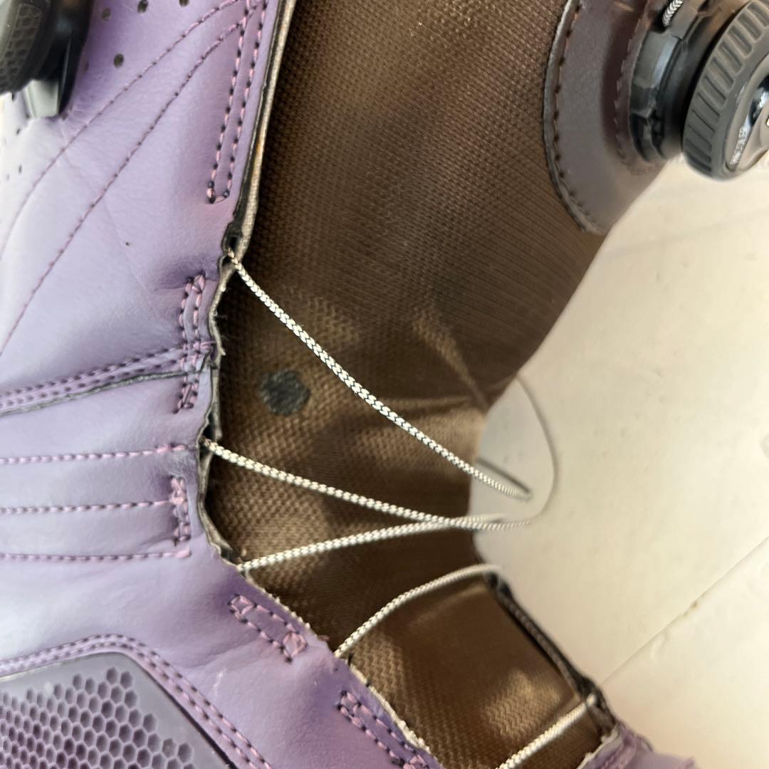 Burton Photon ワイドviolet boa 25.5cm