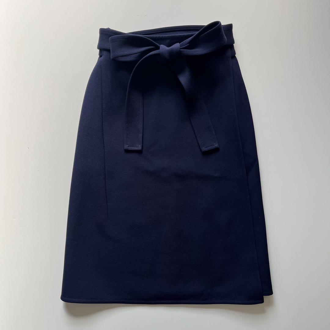 スカート CELINE by Phoebe Philo Wrap Skirt celine by Phoebe Philo asymmetry wrap skirt | pelican