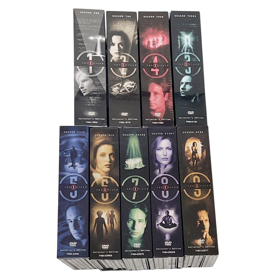 【特価】X-ファイル シーズン1~9 DVD コレクターズ・ボックス 全巻セット The X-Files Special Edition Season 1-9 (DVD Disc Set w/Case) READ