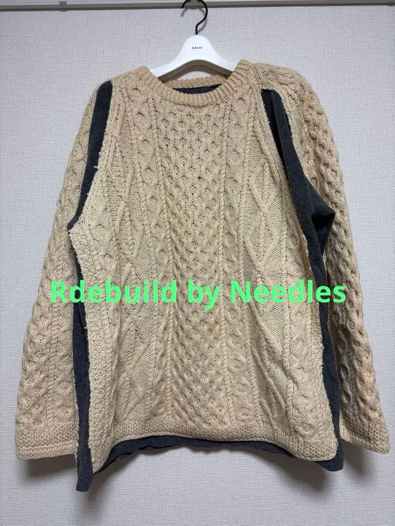Rdebuild by Needles フィッシャーマン セーター ☆新品タグ付き☆Rebuild by Needles フィッシャーマンセーター - メルカリ