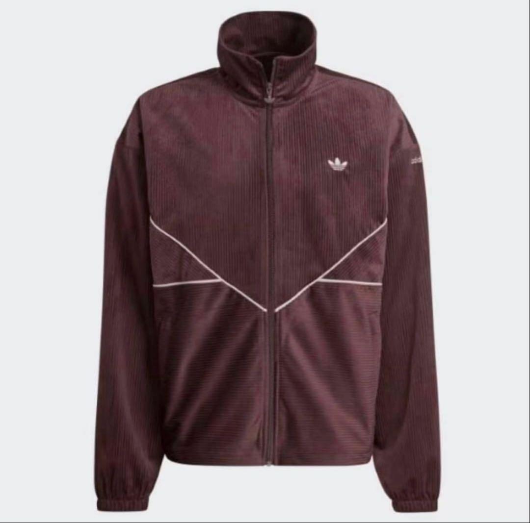 adidas コーデュロイブラウン ジャージセット 2XL adidas コーデュロイ