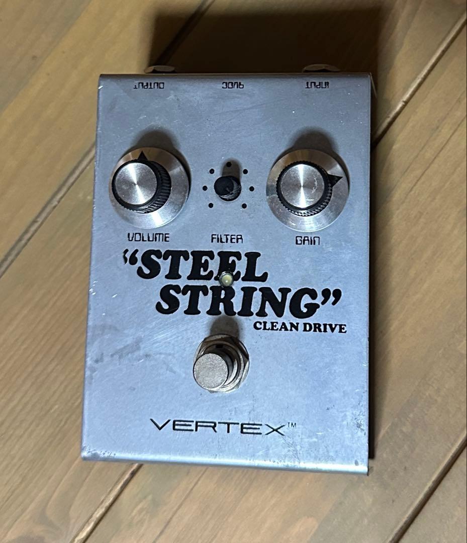 VERTEX STEEL STRING クリーンドライブペダル Vertex Steel String Clean Drive Pedal