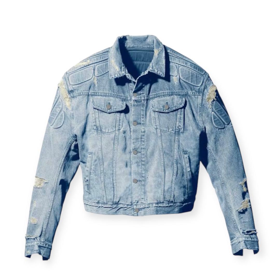 yeezy gap balenciaga Denim Jacket 新品 XL - メルカリ