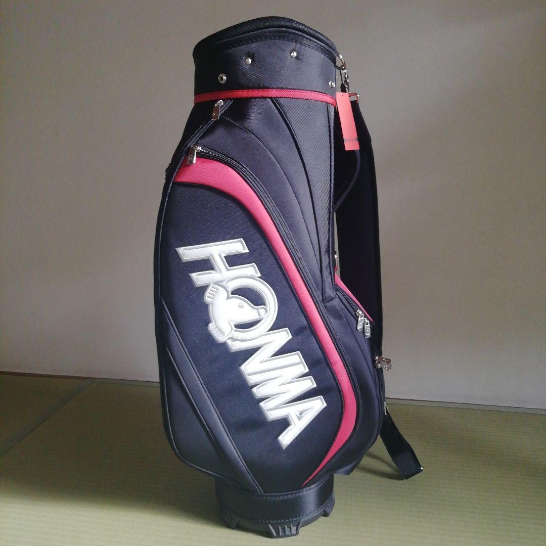 HONMA キャディバッグ 黒/赤　新品 Amazon | 本間ゴルフ HONMA キャディバッグ キャディバッグ ブラック