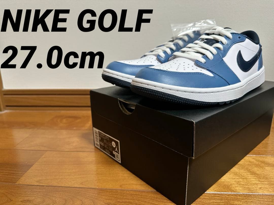 NIKE AIR JORDAN 1 LOW GOLF 27.0cm ②