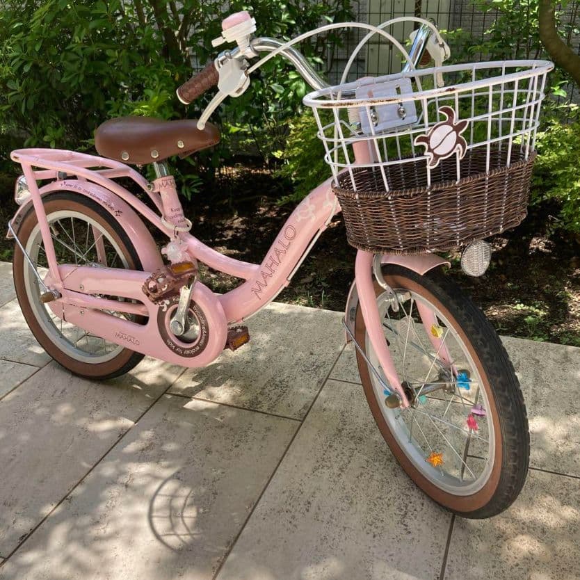 【直接限定】MAHALO 子供用自転車　16インチ　ピンク 16インチ 身長100～115cm 子供用自転車 リグワークス TNB-16 ピンク