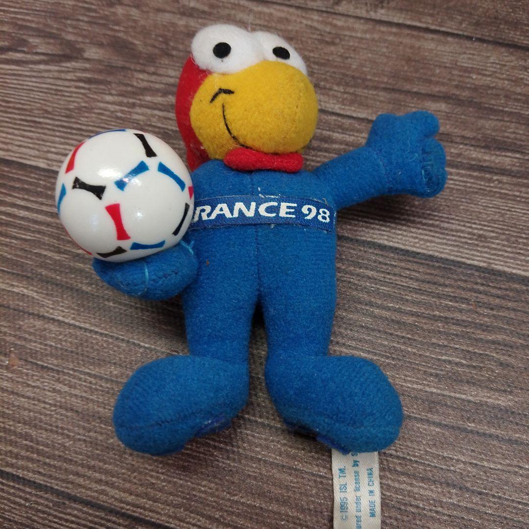 サッカーワールドカップ1998 フランス大会のマスコットぬいぐるみ