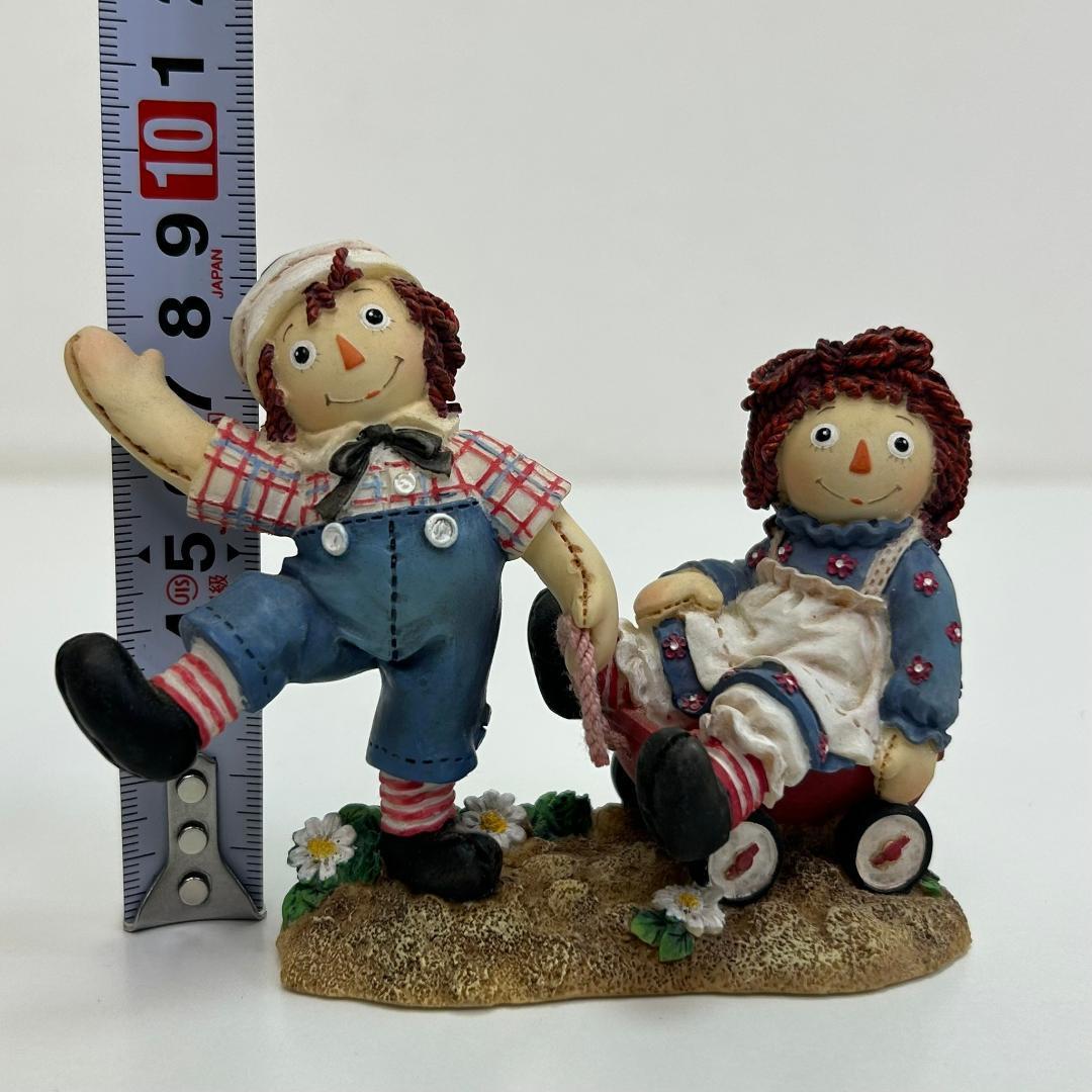 ね*^様 ラガディ アン＆アンディ 置物 陶器 エネスコ Raggedy Ann