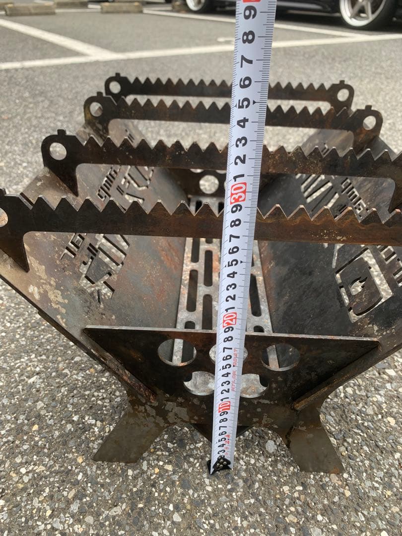 フジノハガネ 焚き火台 希少 A3大 2回使用の通販はau PAY マーケット