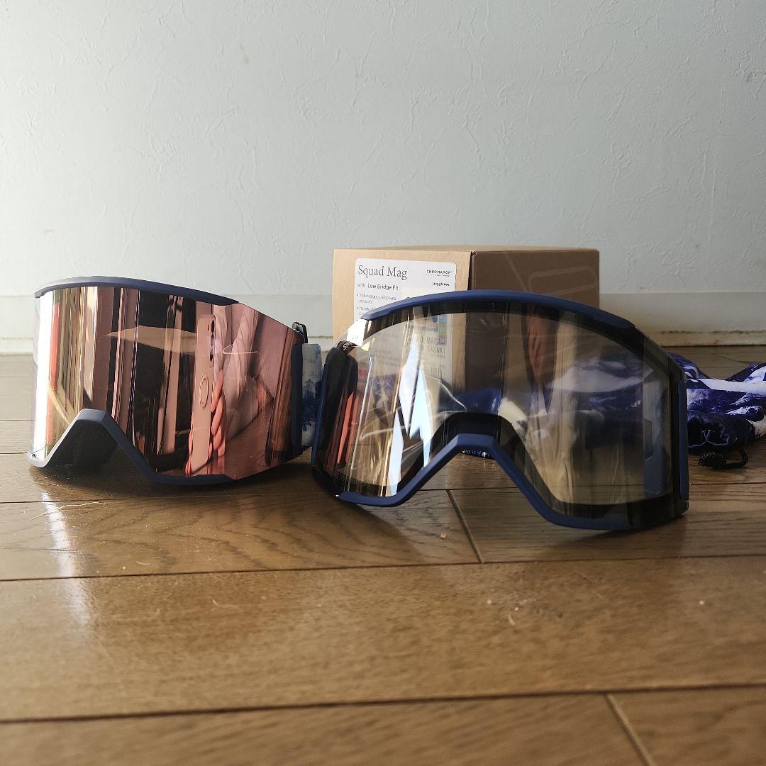 新品 SMITH SQUAD MAG ゴーグル レンズ2枚 新品 通販