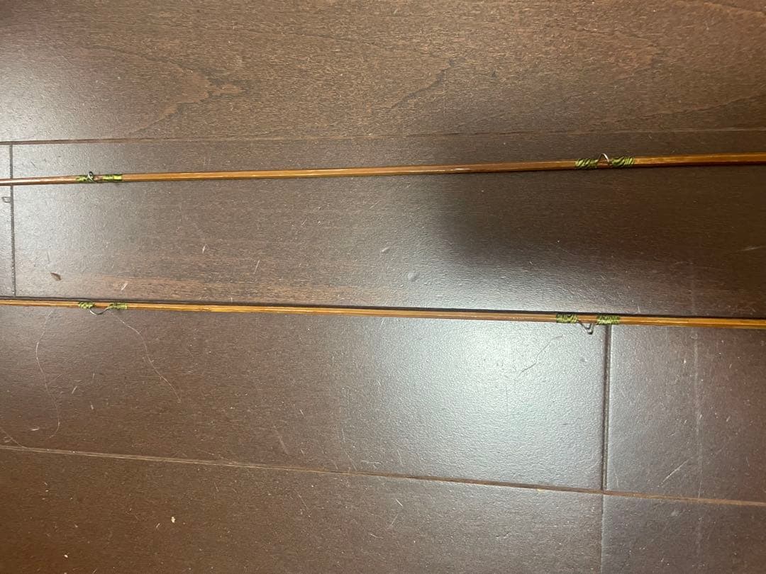 ビンテージ ルアー、フライ兼用？ バンブー6角ロッド