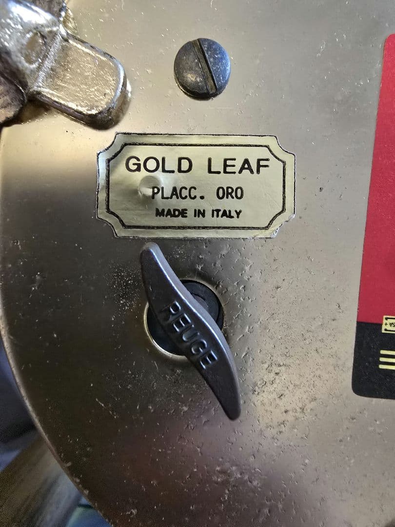 金箔・大理石 REUGE製オルゴール バレエダンスフィギュア付き大理石装飾品