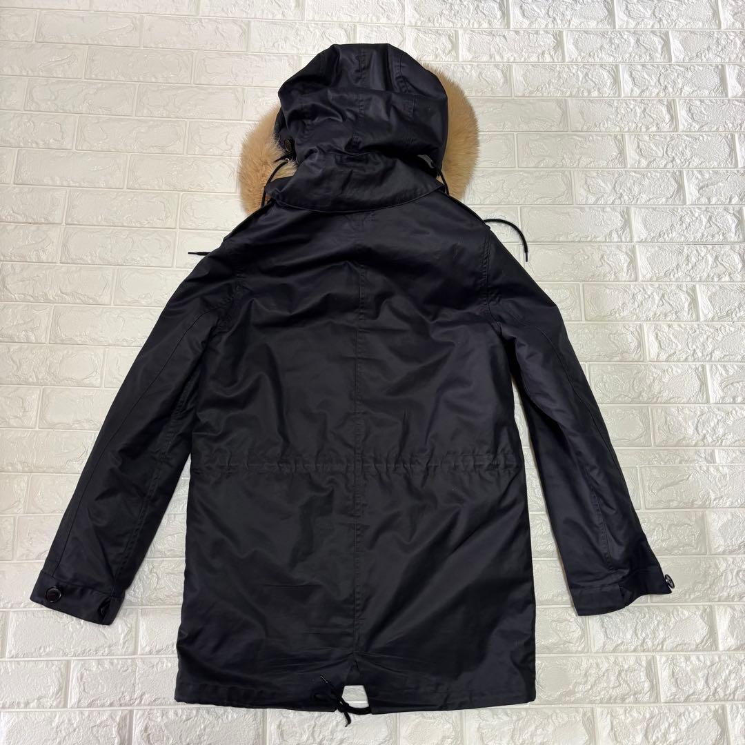 A.P.C. アーペーセー☆ N-3B フライトジャケット フォックスファー S