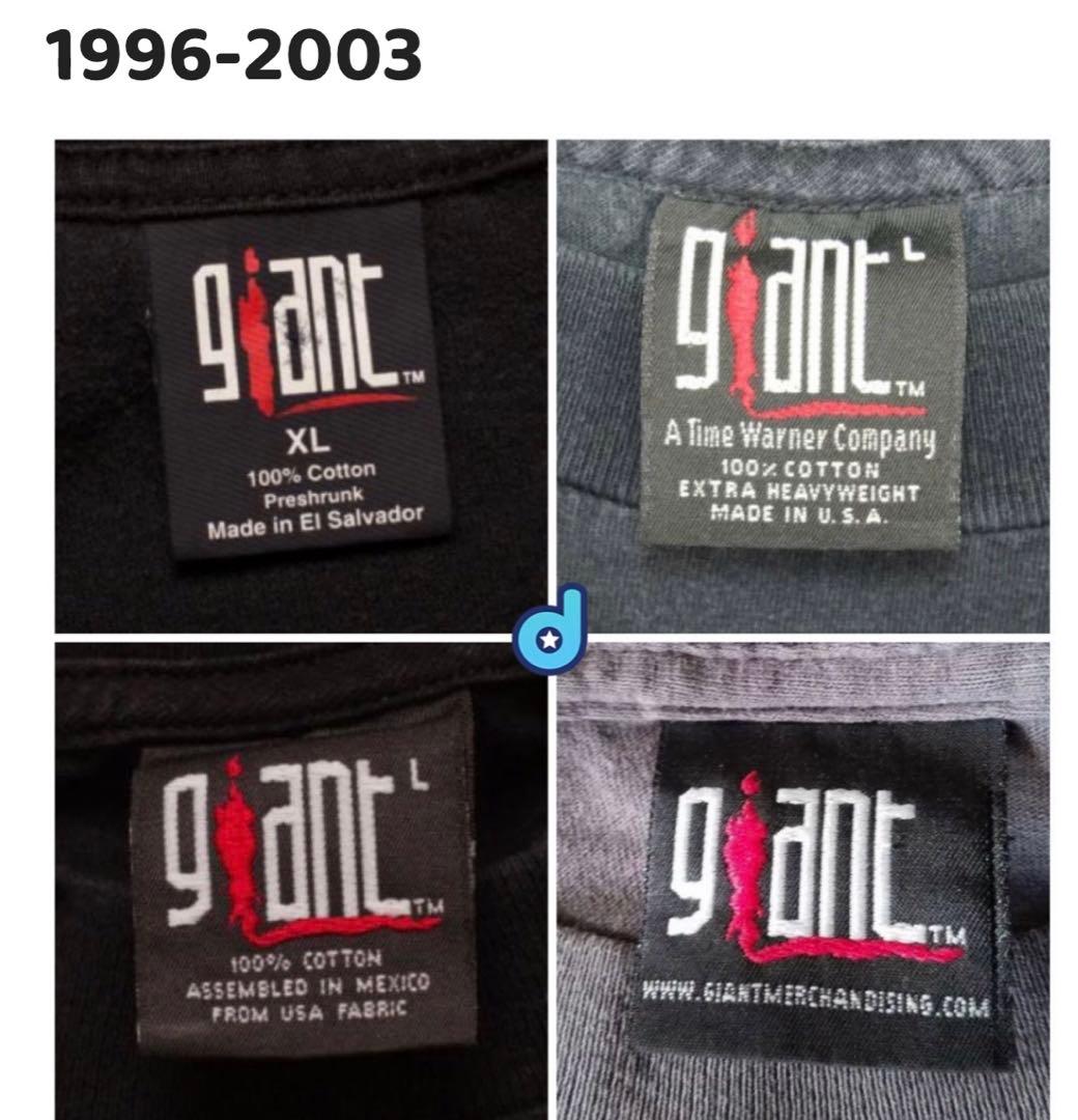 メタリカ vintageビンテージ90s 超希少 giantタグ セントマイケル