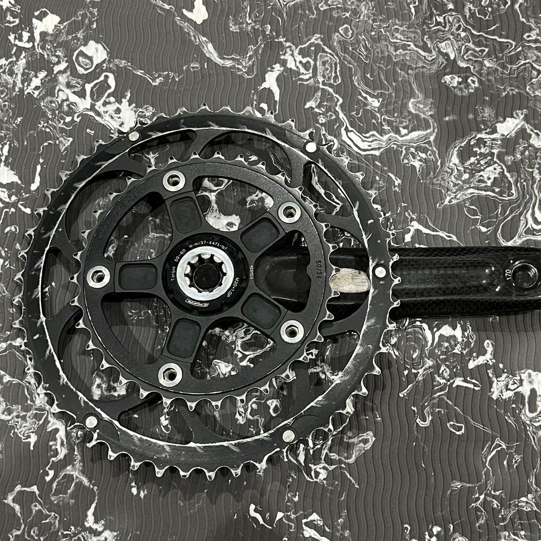 FSA Carbon Pro クランクセット 170mm 50/34T ISIS - メルカリ