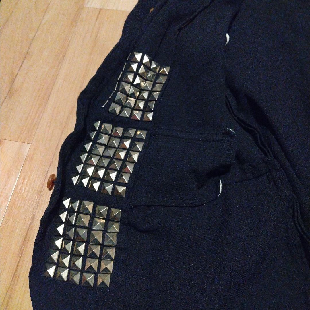 ぬぬぬ様専用 ギャルソン オムプリュス スタッズテーラードジャケット