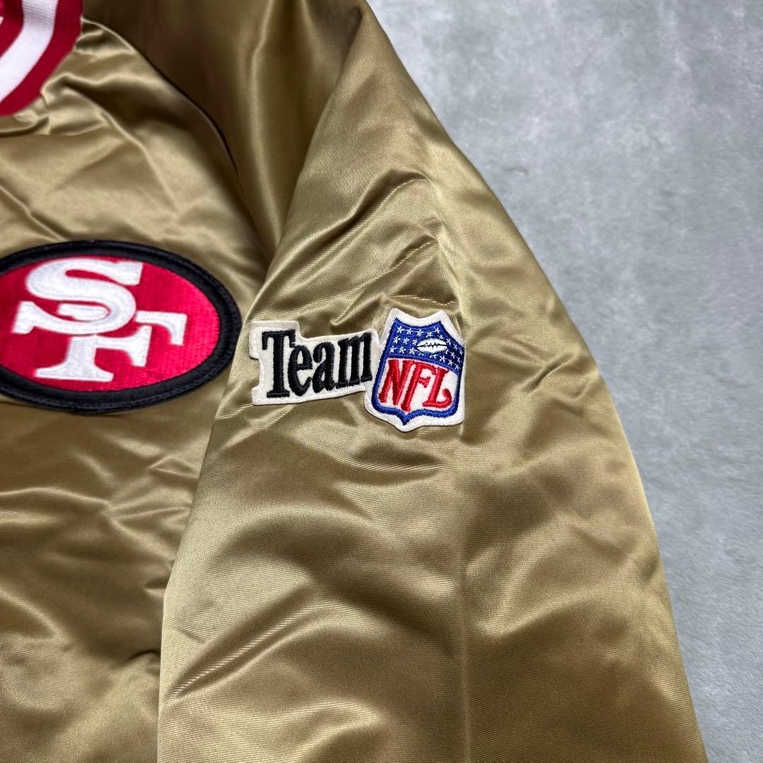 デッドストック】80s 90s Chalk Line 49ers スタジャン - メルカリ