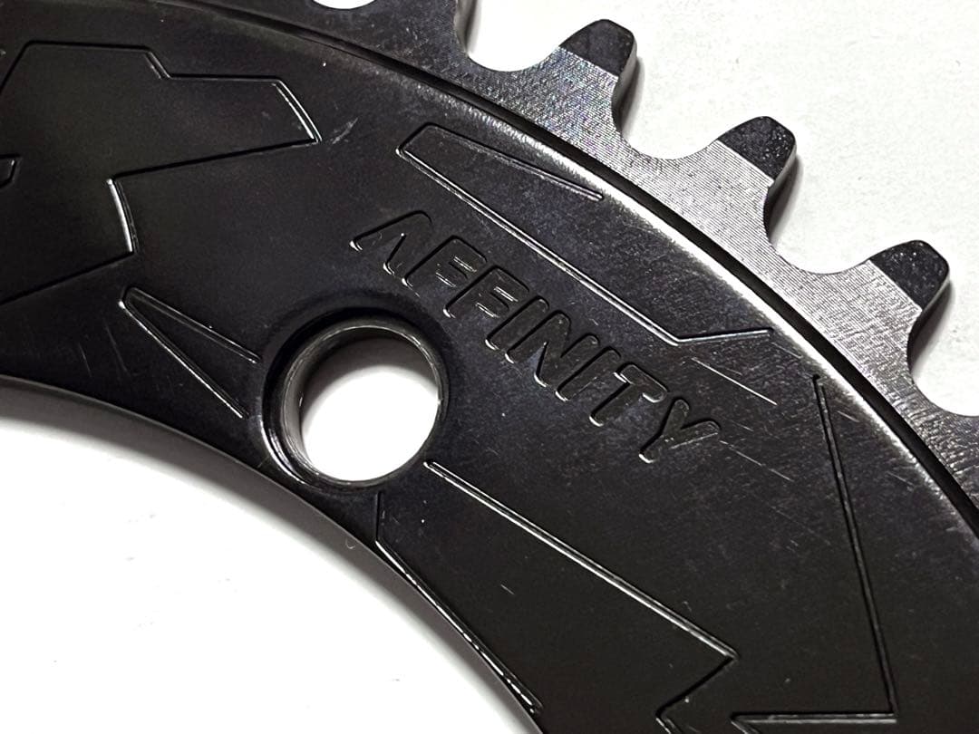 ☆極美品 Affinity pro chainring 49t PCD144黒☆