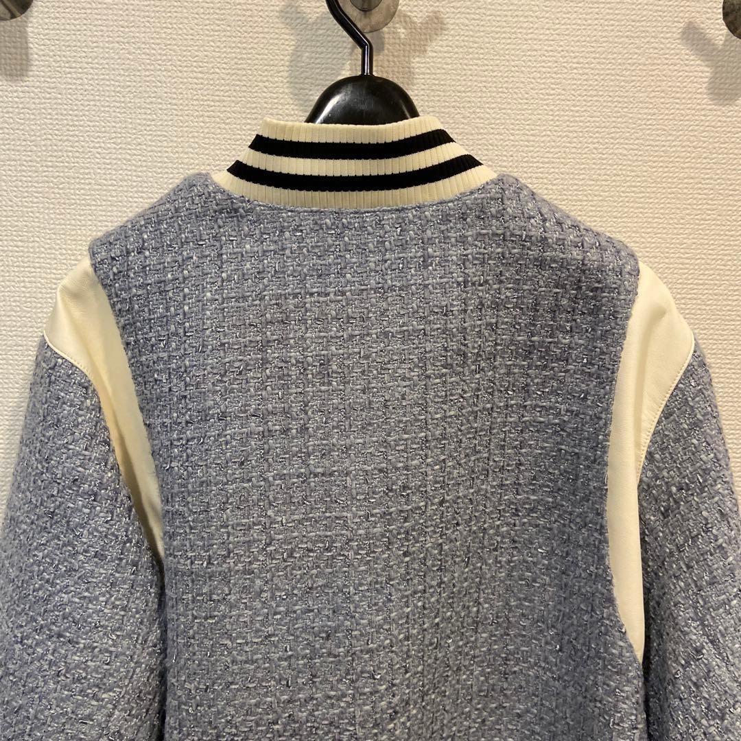 FURFUR ファーファ バイカラーツイードスタジャン