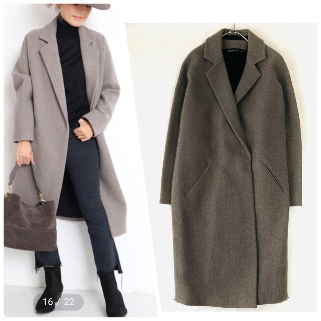 美品✨️定価20万 ドゥーズィエムクラス カシミヤ チェスターコート