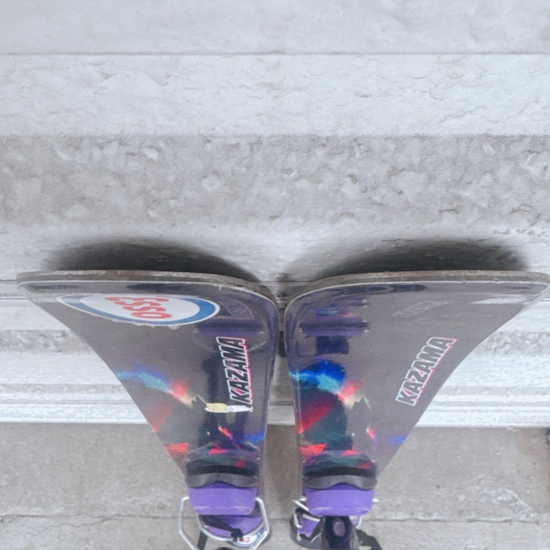 KAZAMA カザマ VISHUN 約98cm ショートスキー ファンスキー