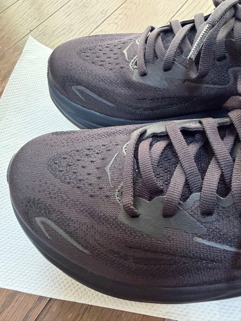 HOKA W CLIFTON 10 ブラック 24.0cm