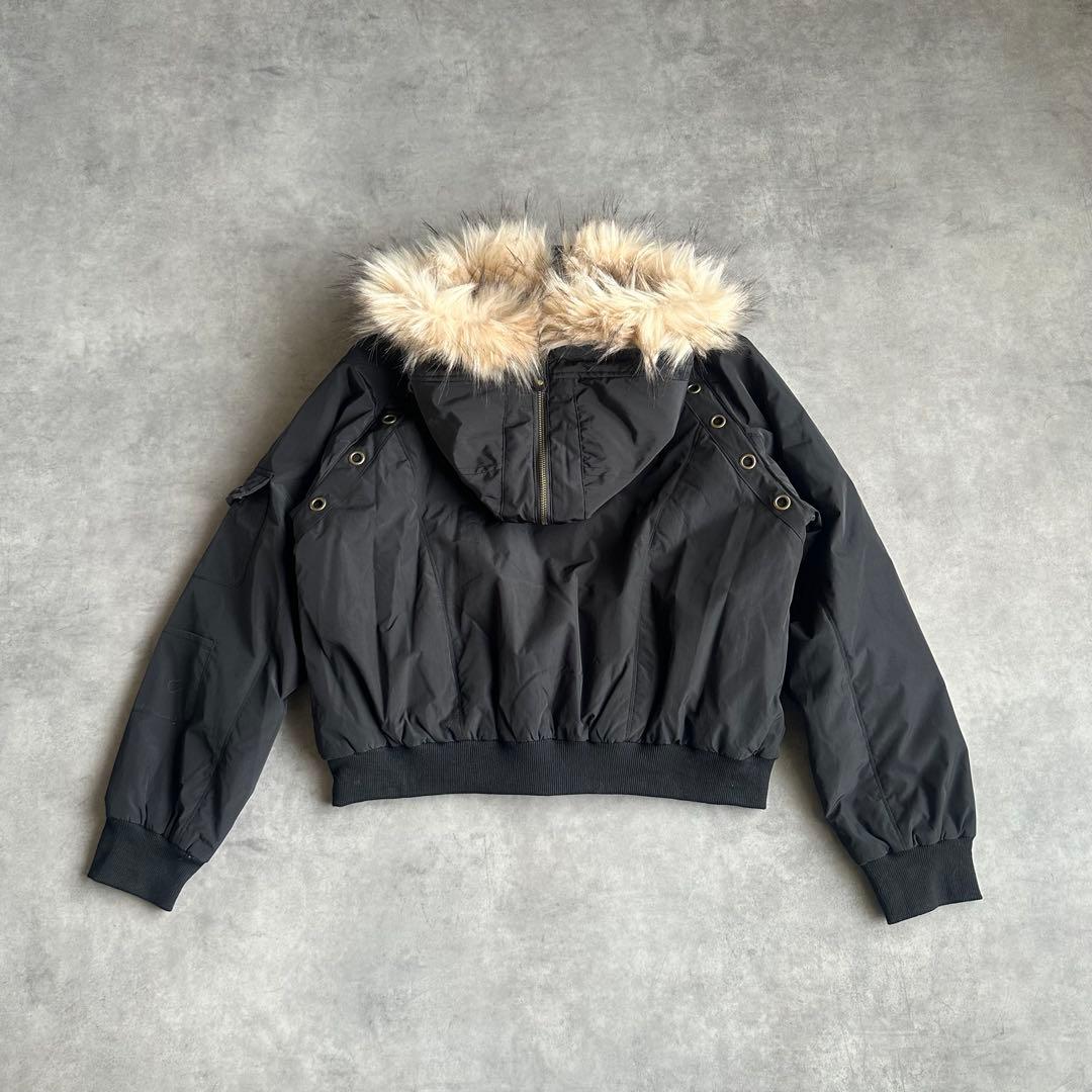 Y2K ファー付き 短丈 N2B フライトジャケット 平成ギャル お兄系