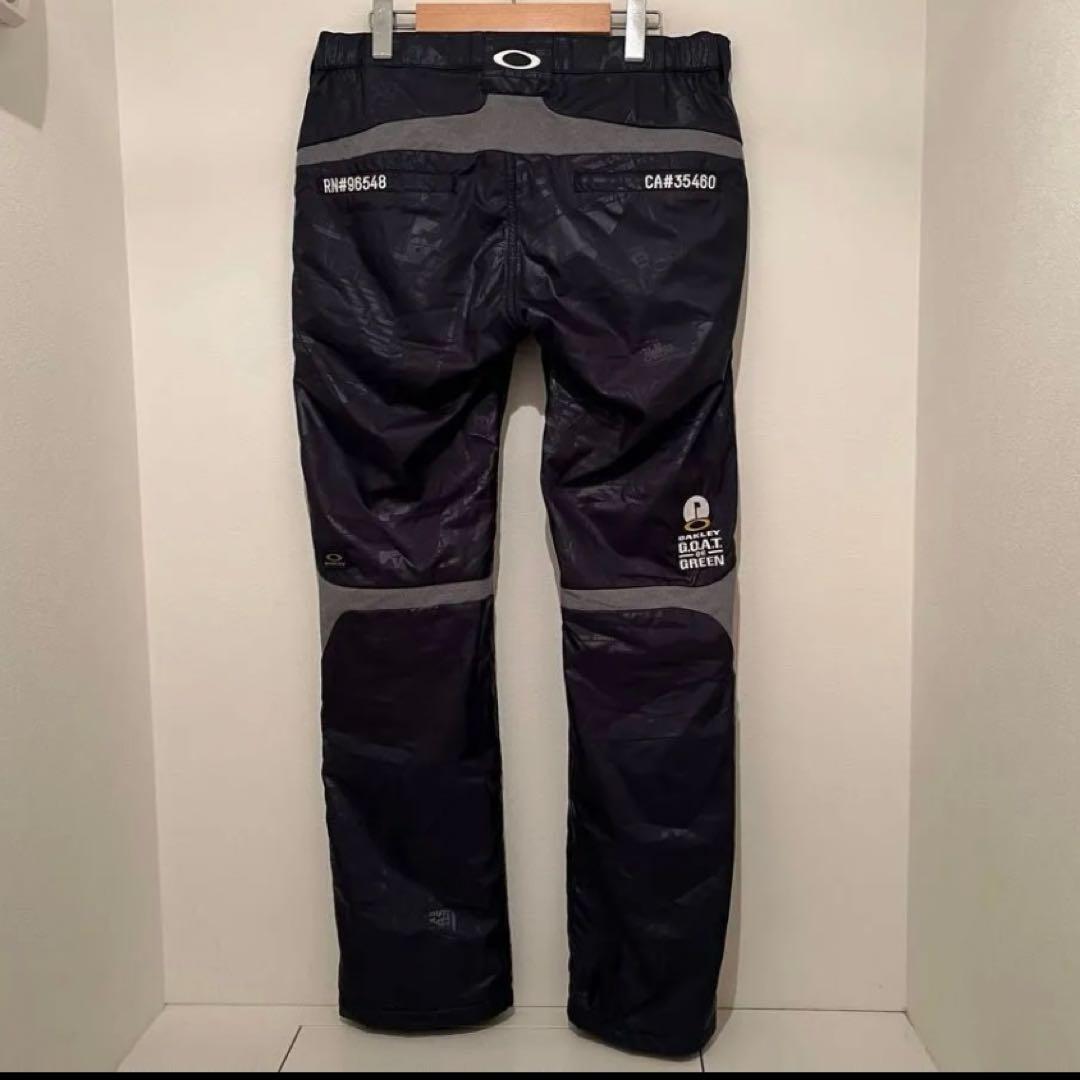 さ*と様 OAKLEY 上下セットゴルフウェア長袖フルジップ ジャケット＆パンツ