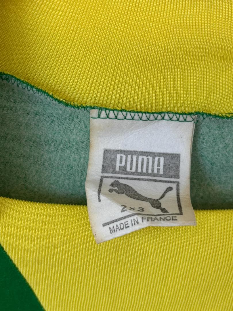 フランス製 プーマ ゲームシャツ ヴィンテージ 古着 puma adidas