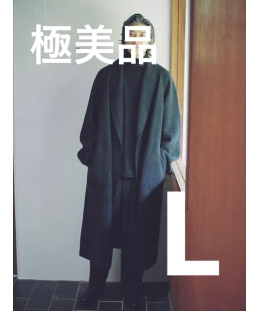 LIDNM】23AW SHAWL COLLAR REVER COAT