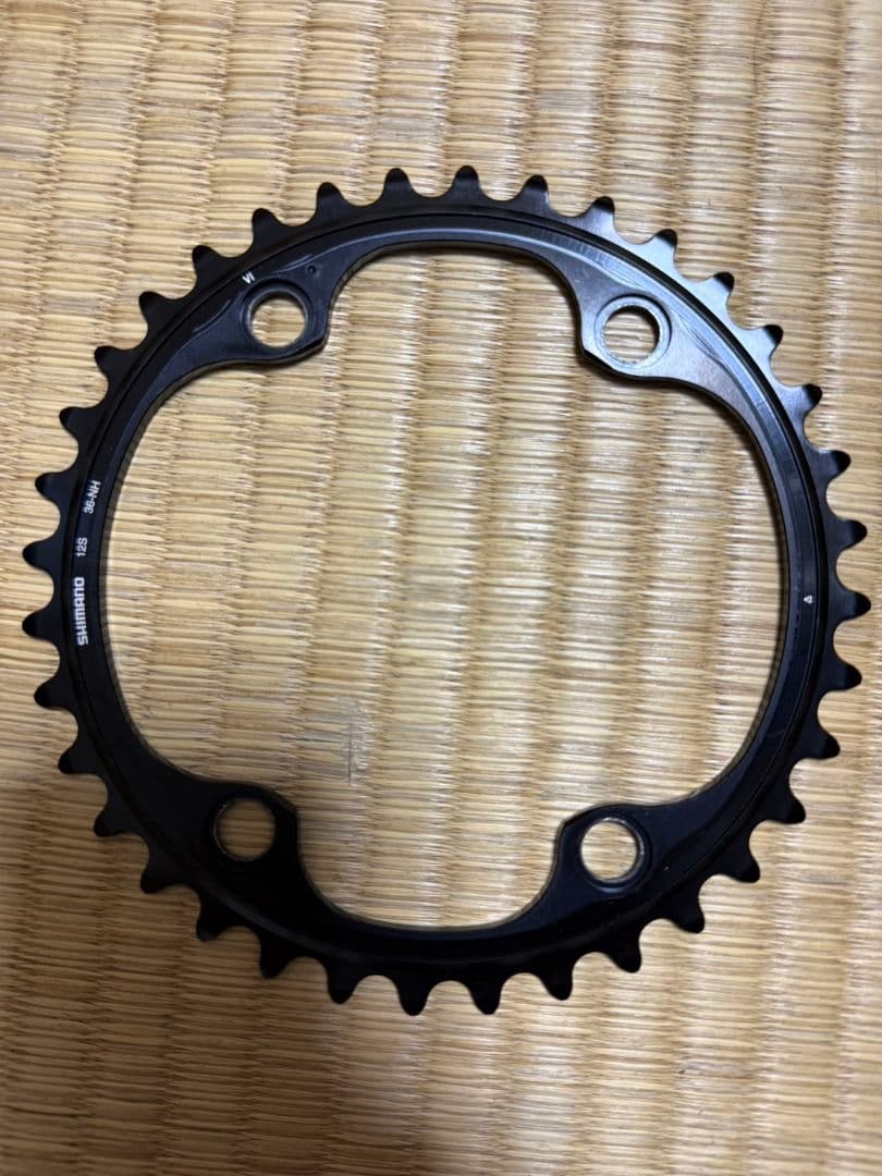 安い 通販車・バイク・自転車 - SHIMANO R9200 チェーンリング 46-36