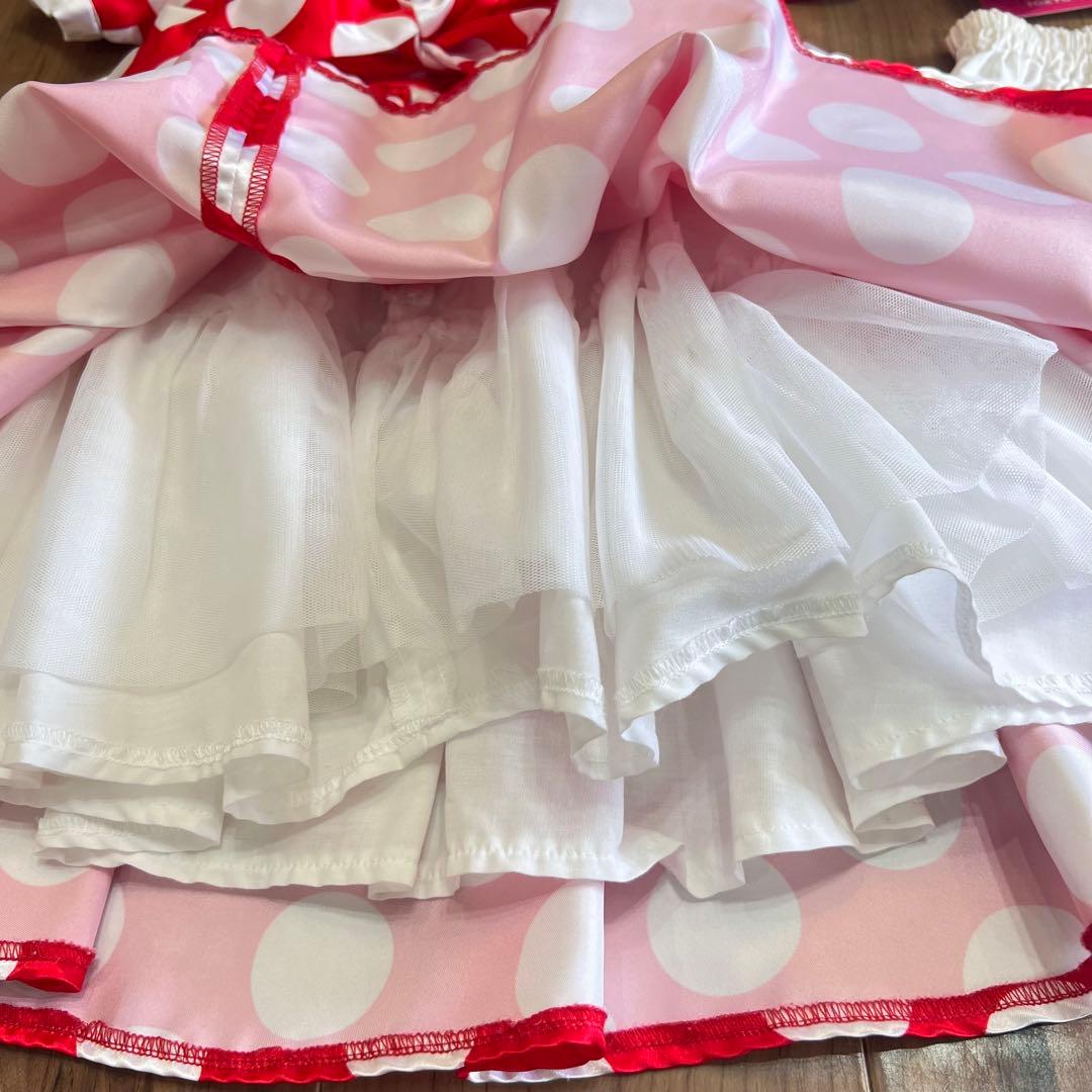 ディズニービビディバビディブティックミニーちゃんドレスセット110