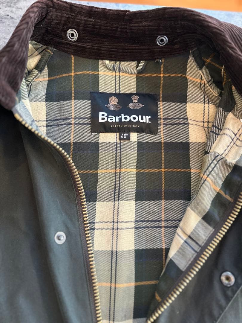 Barbour BEDALE ワックスコットンジャケット 40 2022年購入品BEDALE
