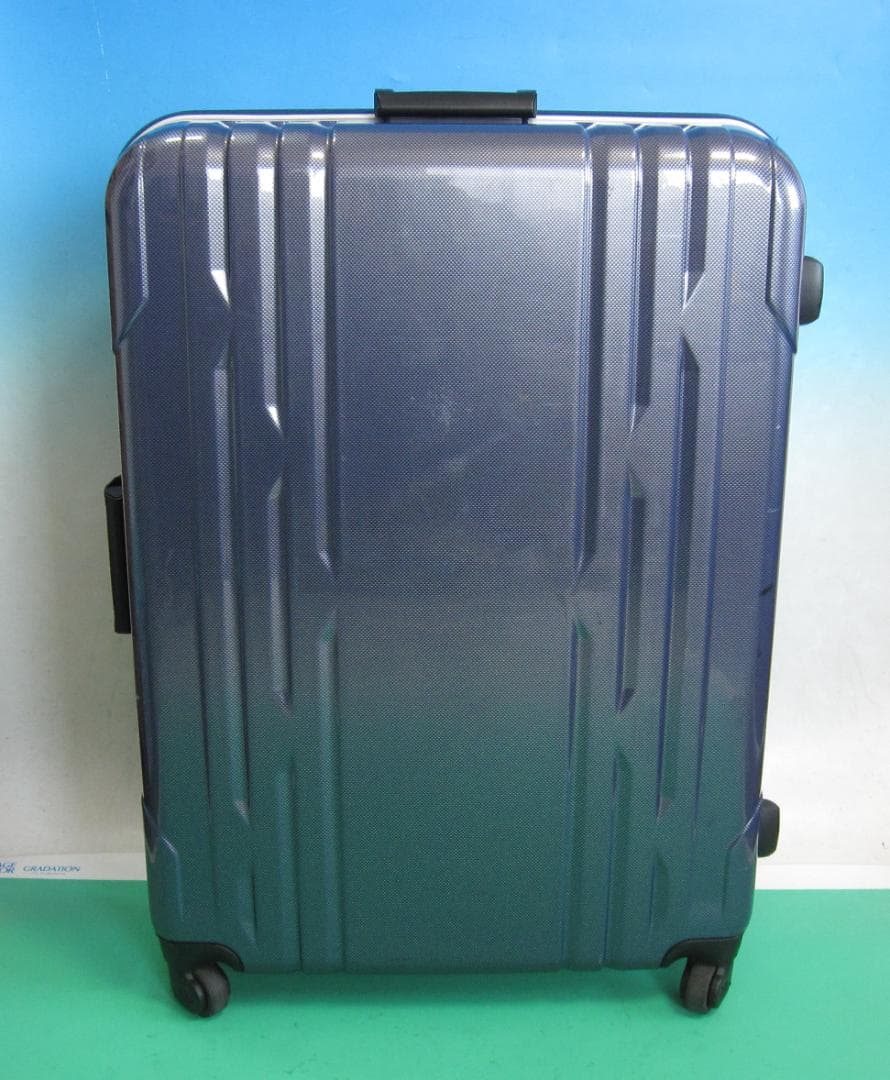 非売品日本代表支給オリンピックロゴ付き大型ネイビーキャリーケース鍵