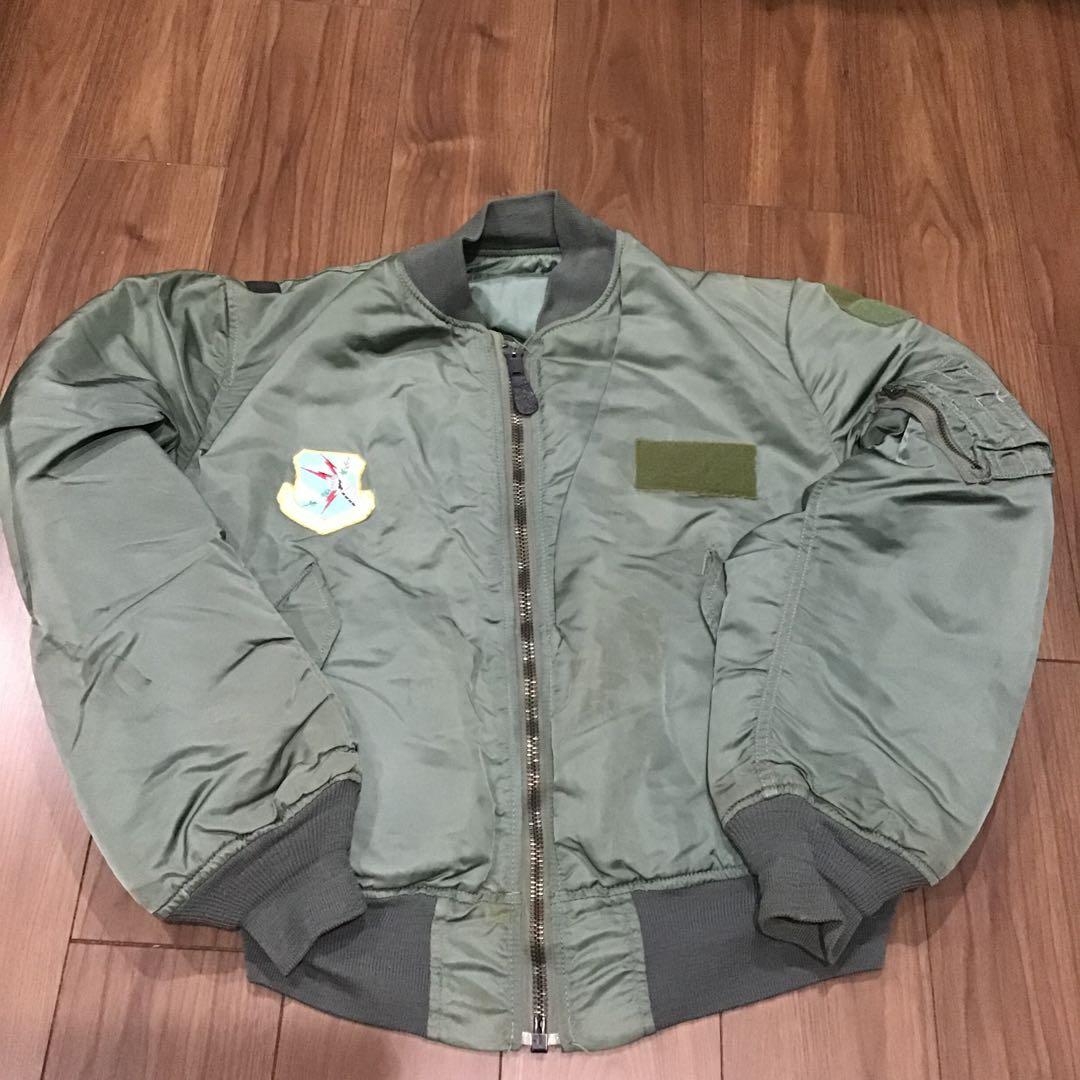 スペシャル】 アルファ ALPHA MA-1 縦ステッチ 80s 米軍実物 - メルカリ