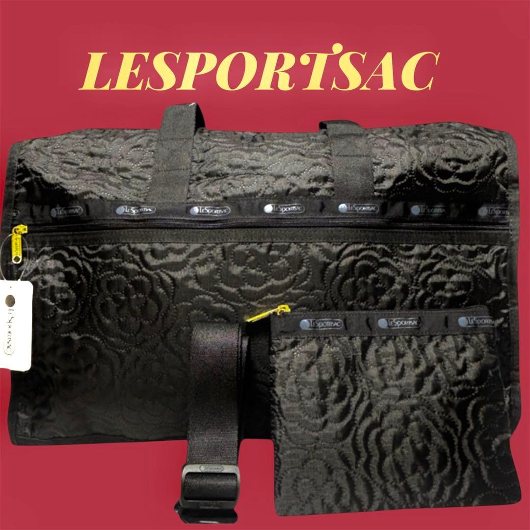 新品未使用タグ付き レスポートサック パフィーブロッサムズ花柄