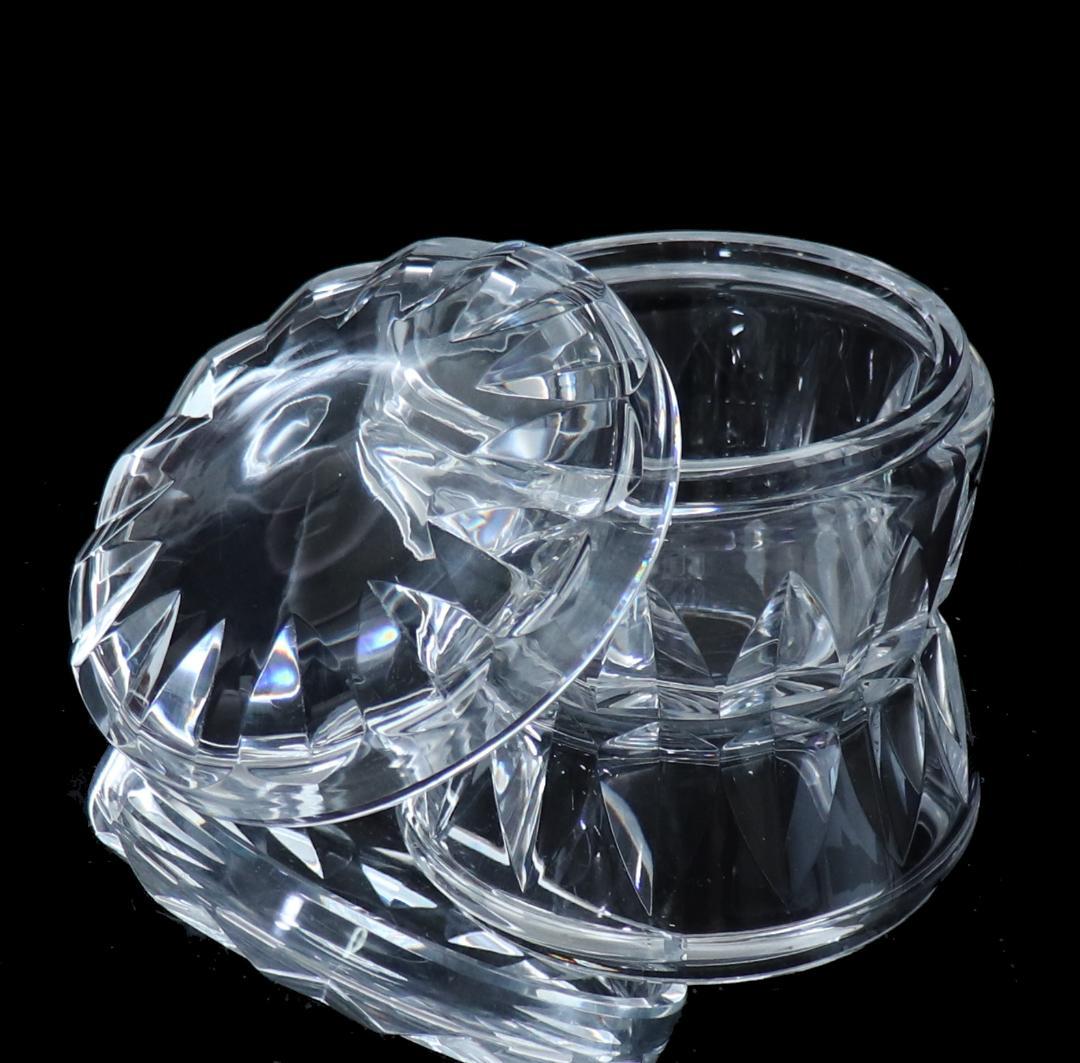 オールド・バカラ レアモデル コートダジュール 廃版 大型 蓋物 小物入れ オールドバカラ「イエール HYERES 蓋物」《アンティックかとう》