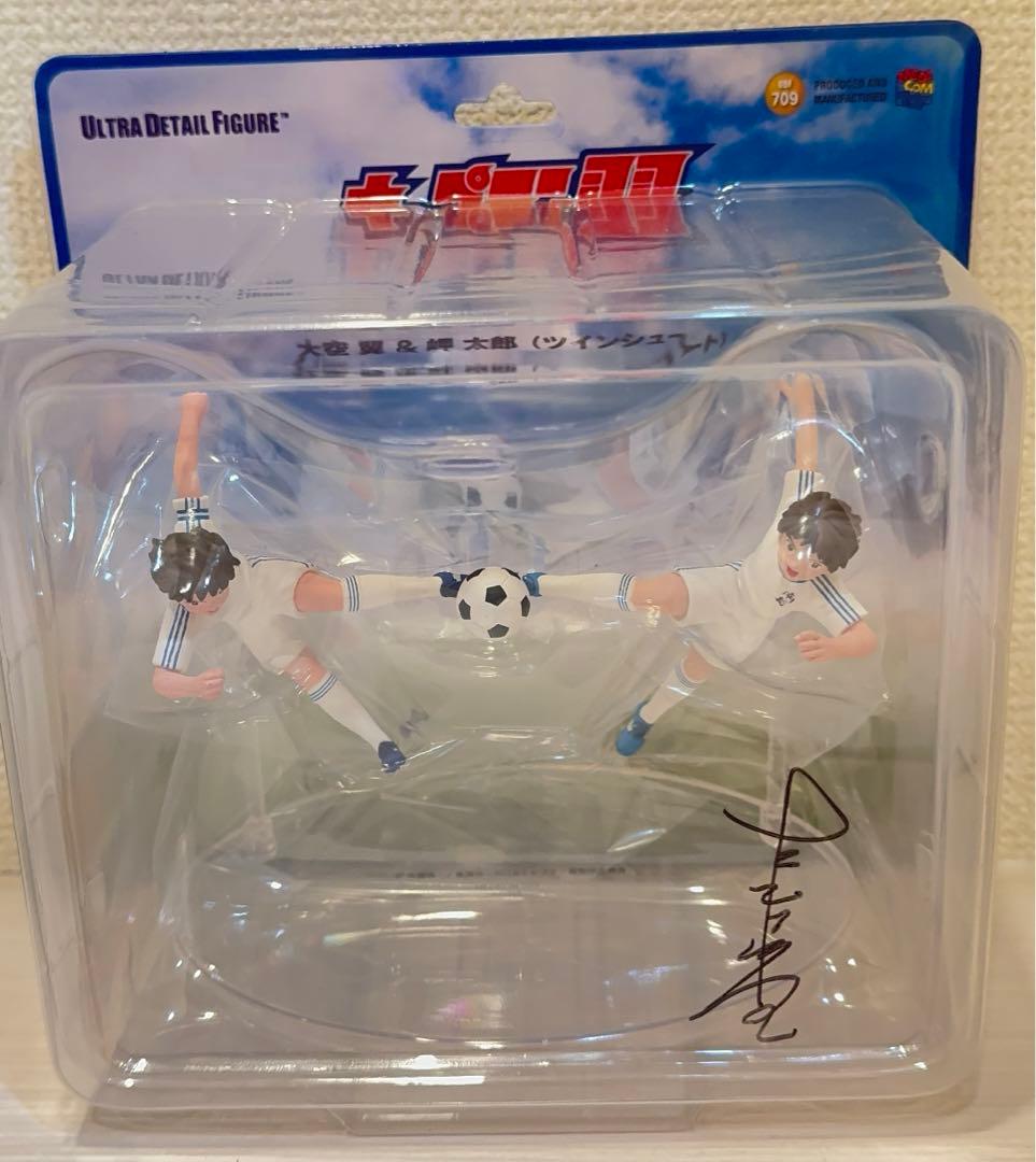 キャプテン翼 高橋陽一 直筆サイン フィギュア ツインシュート 大空翼