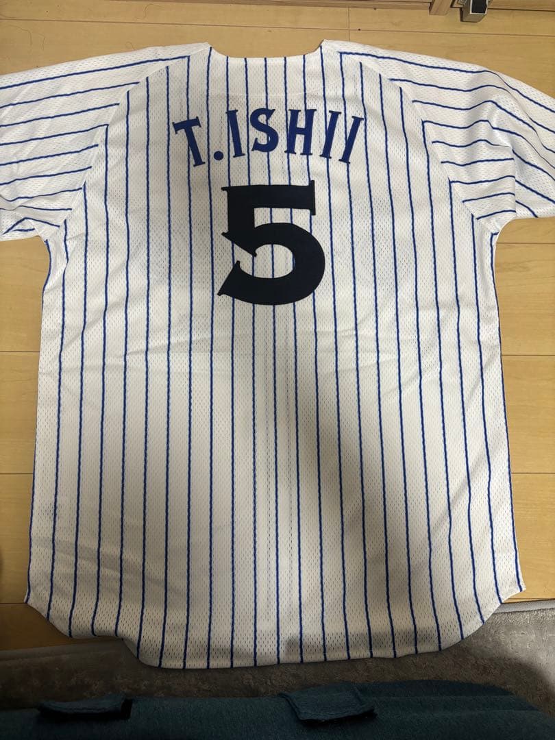 新品】元横浜DeNAベイスターズ 石井琢朗コーチ 復刻ユニフォーム XO