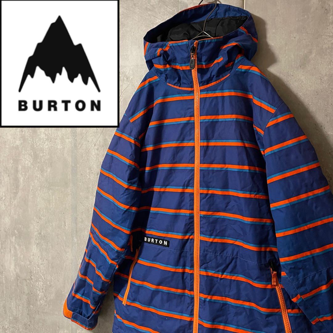 BURTONバートンスノーボードジャケットスキーウェアパーカーボーダー青ブルー紺 sports-ex_25bur04011