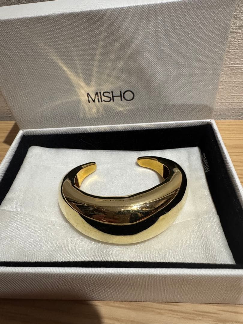 美品】MISHO ミショー SIRENA CUFF バングル - メルカリ
