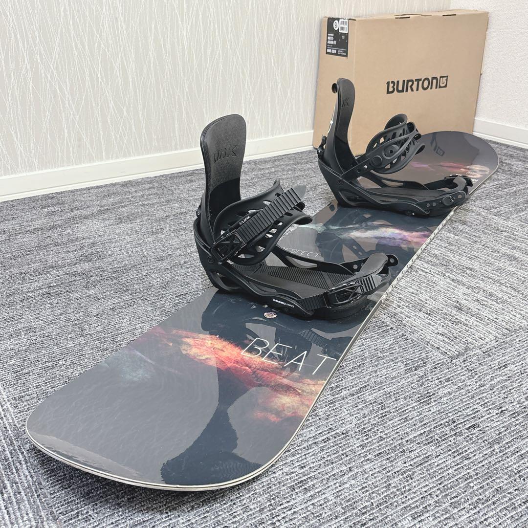 36美品❗️超豪華❗️ATOMIC/LINK メンズスノーボードセット☆153cm