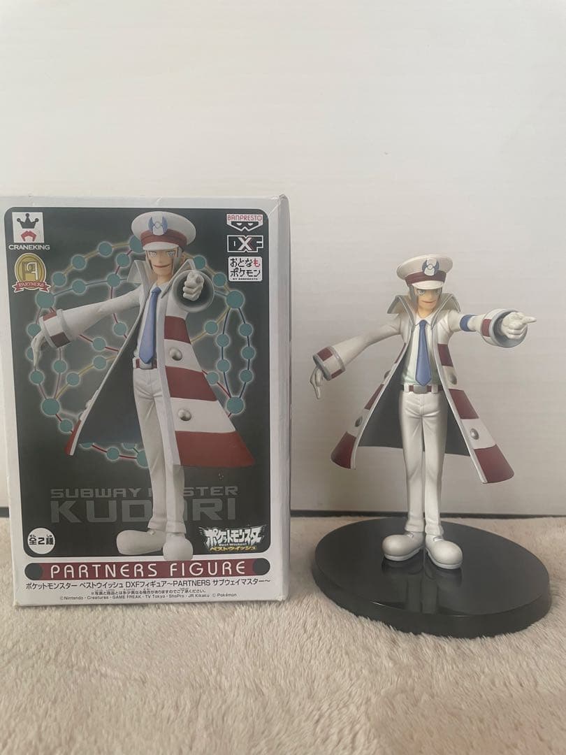 ポケモン　サブウェイマスター　クダリ　フィギュア ポケットモンスター ベストウィッシュ DXFフィギュア -PARTNERS