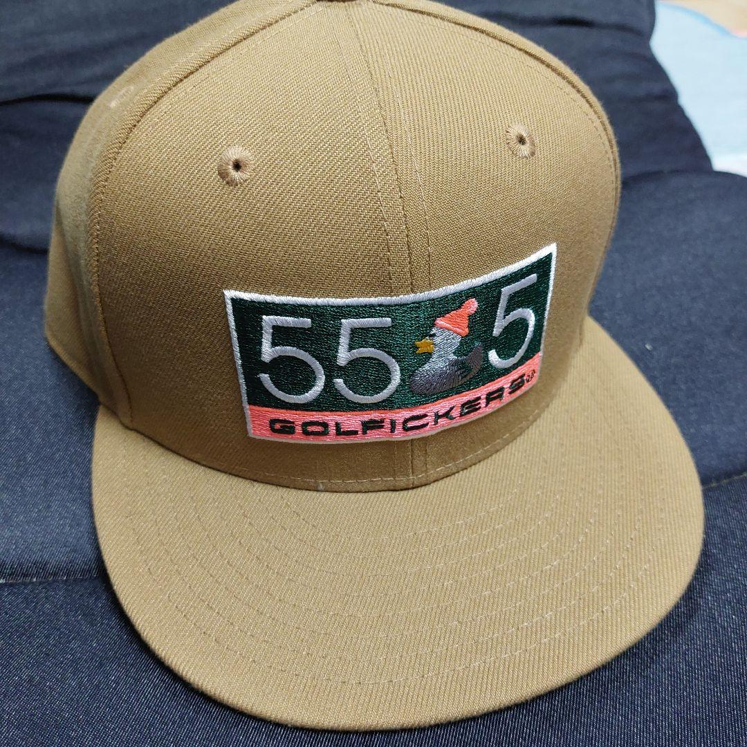 5525 golfickers 59FIFTY キャップ 7 5/8 ブラウン - メルカリ