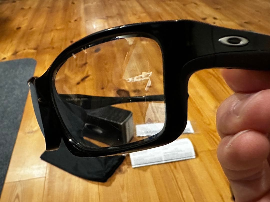Oakley chainlink サングラス ブラック フレーム MTB等 箱 Oakleyの