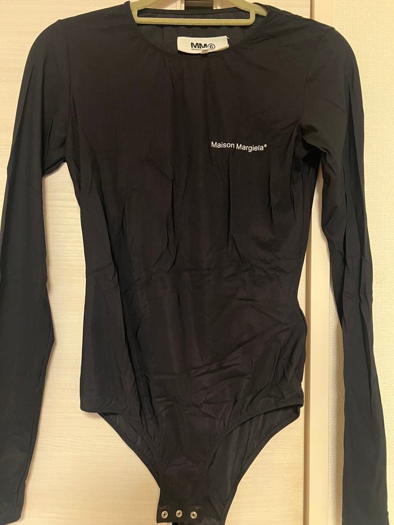 MM6 Maison Margiela ブラック レオタード MM6 Maison Margiela ブラック レオタード MM6 Maison Margiela